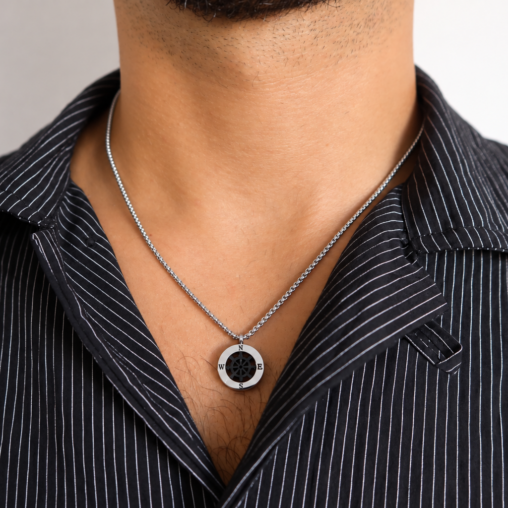 Collana Uomo Helm Compass