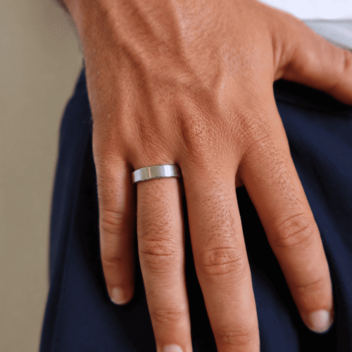 Anello Essential Steel – CAROLGI MAN