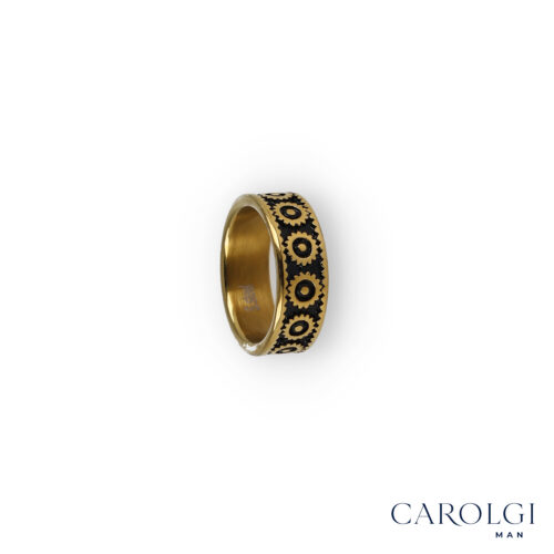 Anello Gold Gear – CAROLGI MAN