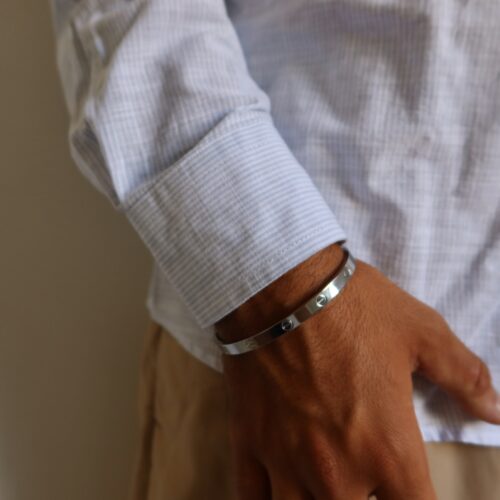 Bracciale Rigido Screw Uomo  -  CAROLGI MAN