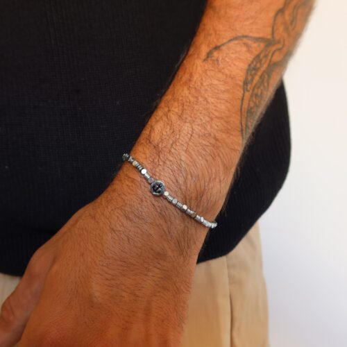 Bracciale Uomo North Code con Ancora in Acciaio -  CAROLGI MAN