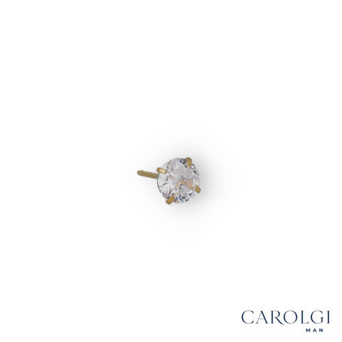 Mono Orecchino Crystal Point 6 mm – CAROLGI MAN