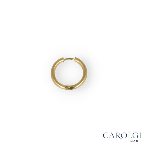 Mono Orecchino Essential Hoop 20 mm – CAROLGI MAN
