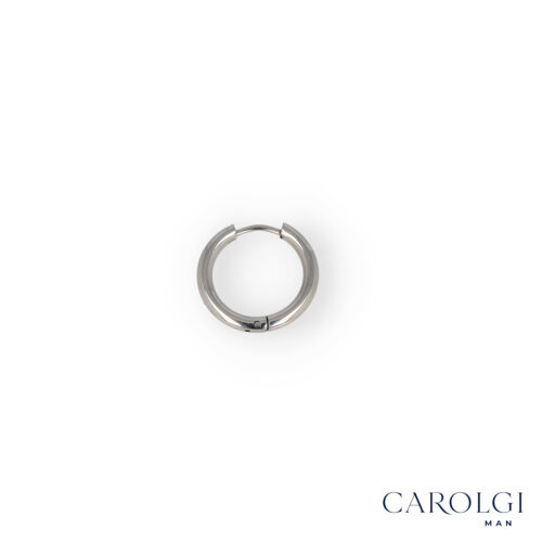 Mono Orecchino Essential Hoop 18 mm – CAROLGI MAN