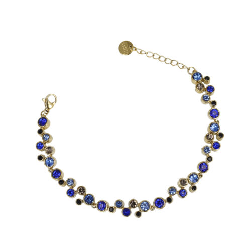 Bracciale Éclat in Acciaio con Cristalli