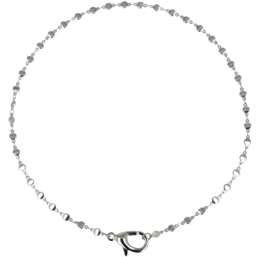 Collana Satin Drops in Acciaio 45 cm – Gold e Silver