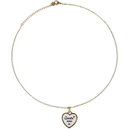 Collana Questa Sono Io - ciondolo cuore