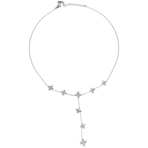 Collana Floralie Donna in Acciaio con Fiori