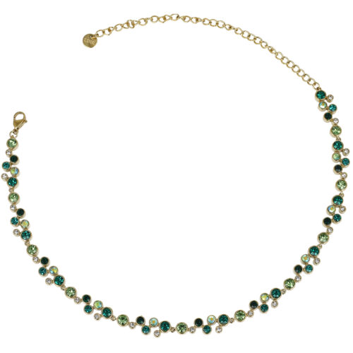 Collana “Éclat” in Acciaio con Cristalli