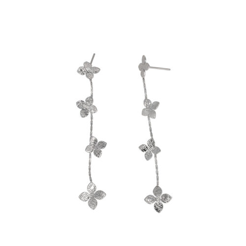 Orecchini Floralie in Acciaio Gold e Silver